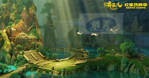 金鸡奖提名影片《超级英雄美猴王:齐天儿》今日上映 嗨玩西游全家开心