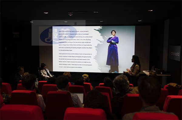 何超仪出席电影大师课:香港电影要用创意走向世界