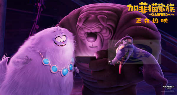 《加菲猫家族》合家欢乐“无限循环” 六一首选持续热映口碑强劲