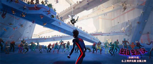 百蛛荟萃！《蜘蛛侠：纵横宇宙》新预告喜感十足 蜘蛛猫萌翻全场