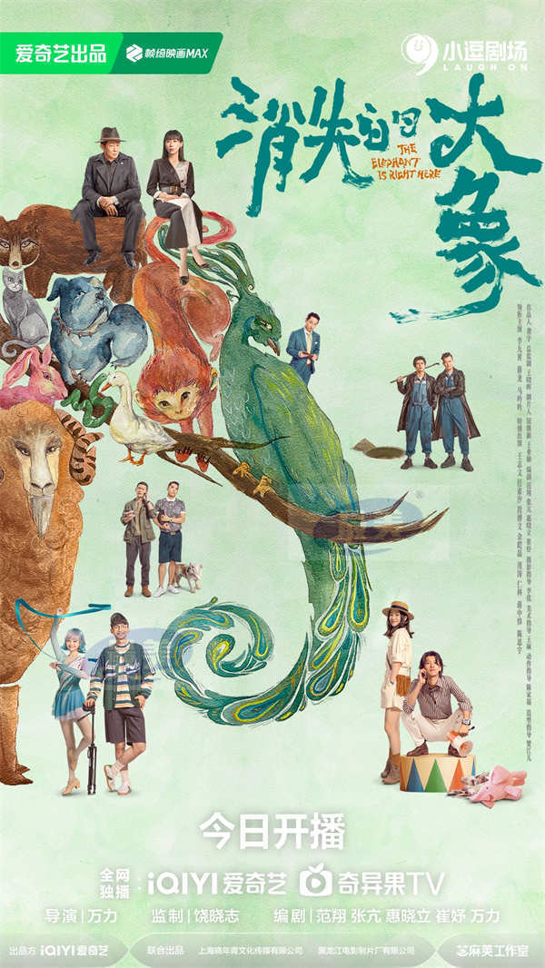 《消失的大象》今日开播,任素汐王志文演绎小人物故事