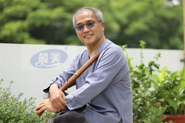 竹笛演奏家陈中申发经典笛曲专辑 邀紫藤庐创办人周渝为专辑题字