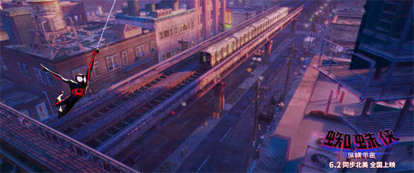 《蜘蛛侠：纵横宇宙》开预售曝中国独家艺术海报 蜘蛛侠大闹天宫