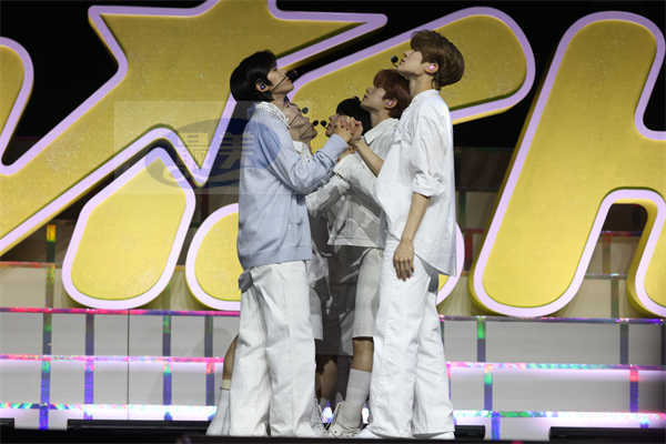 SM娱乐旗下新男团NCT WISH举行出道专辑《WISH》发布会