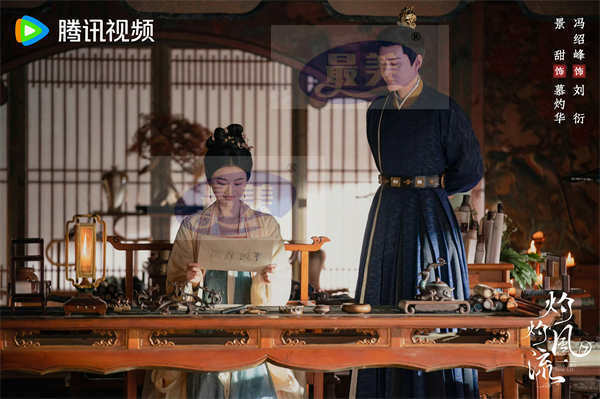 景甜冯绍峰《灼灼风流》上星！女官与战神共赴甜蜜未来