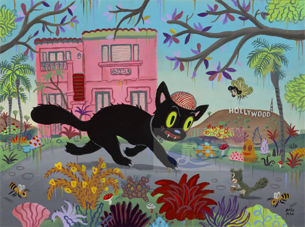 鬼马艺术家Gary Baseman北京新展早鸟票今日开启，秋天是属于猫猫的季节