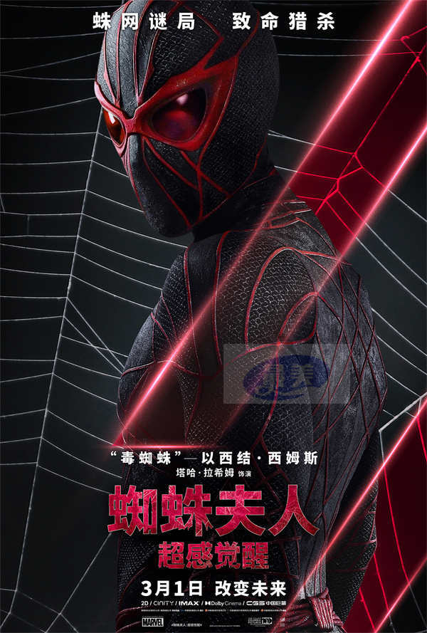 《蜘蛛夫人：超感觉醒》全国预售开启 蜘蛛夫人预知未来逆转死亡