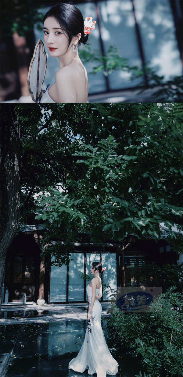 杨幂生日多方祝福 庆生照演绎复古韵味与柔美中国风