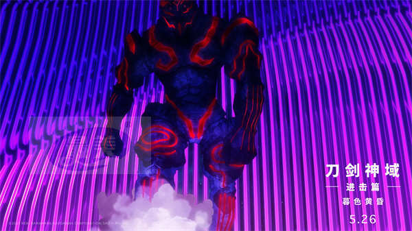 刀剑神域进击篇开启全国院线预售 桐人亚丝娜刀剑交辉