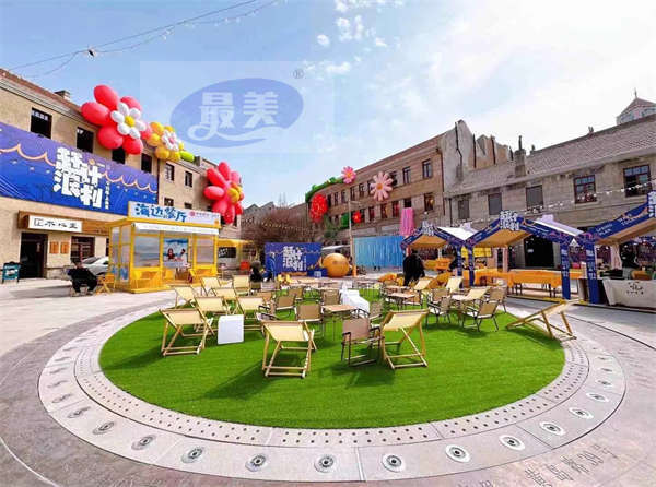 春日赶浪正当时,黄逗菌黄小厨共赴青岛上街里·逛春天艺术节赶浪