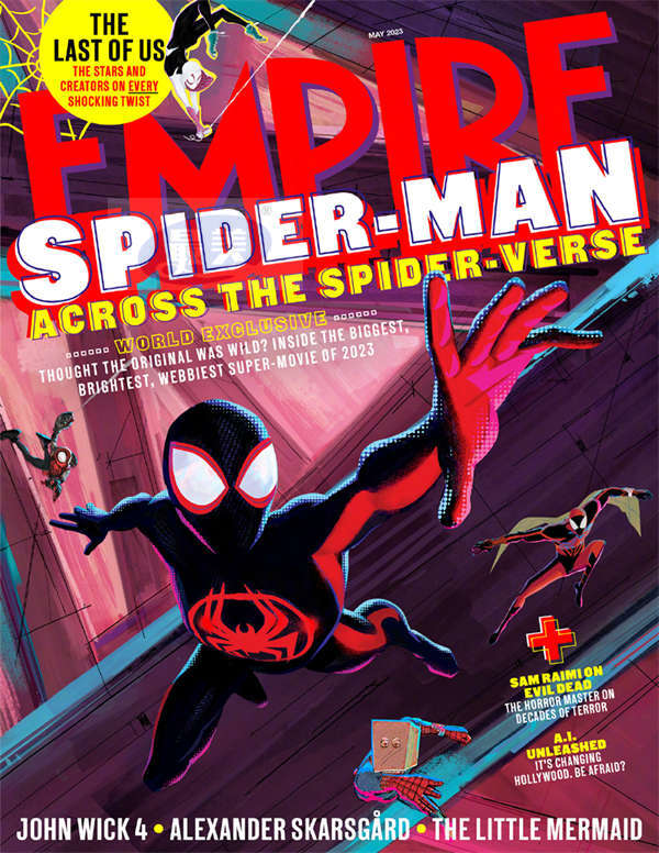 《蜘蛛侠：纵横宇宙》杂志封面曝光 “小黑蛛”开启多元宇宙冒险