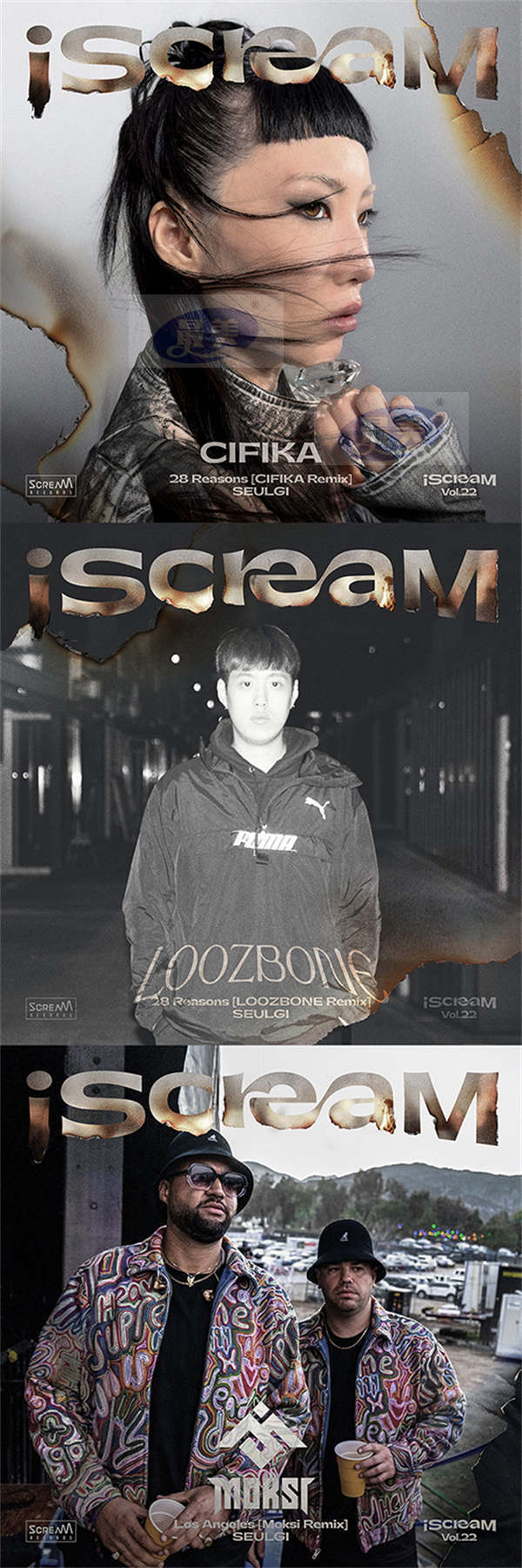 “iScreaM”第22支单曲,Red Velvet成员SEULGI《28 Reasons》+《Lo