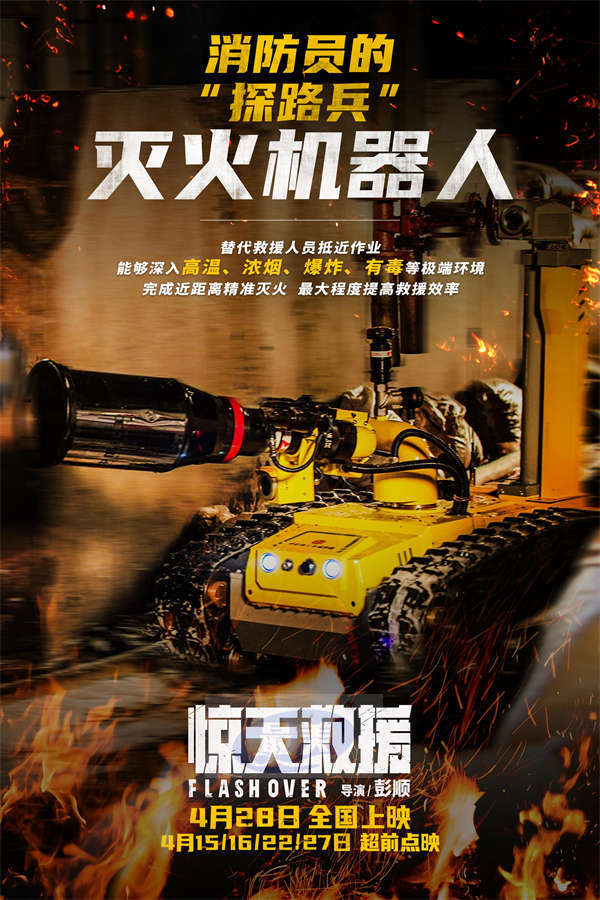 五一灾难动作巨制《惊天救援》曝制作特辑 杜江王千源率全员戴20斤空呼深入火海