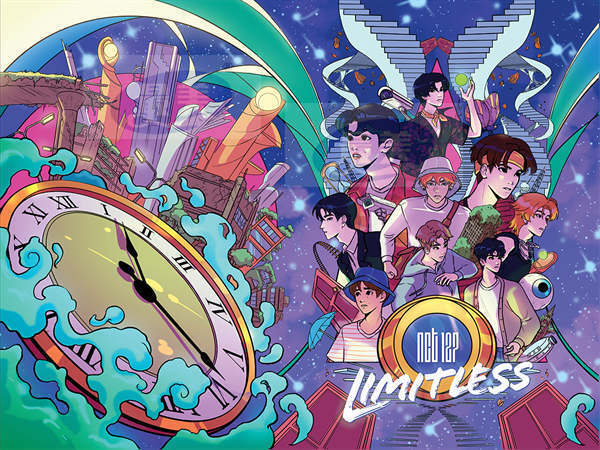 NCT 127将于7月推出含有音乐与世界观的漫画小说《NCT 127 : Limitless》，备受