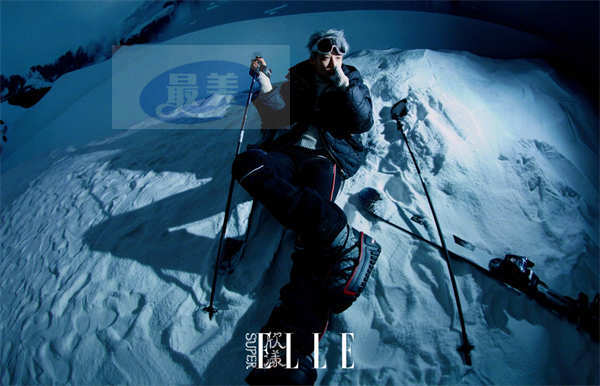 刘雨昕《欣漾SuperELLE》闭年刊封面曝光 “破冰妆”展强视觉冲击力