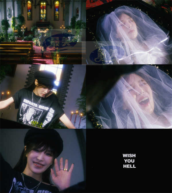 Red Velvet成员WENDY新曲《Wish You Hell》MV预告公开！